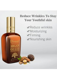 Disaar Argan Oil Moisturizing Face Lotion Hyaluronic Acid Anti-Aging Shrink Pores, 100ml