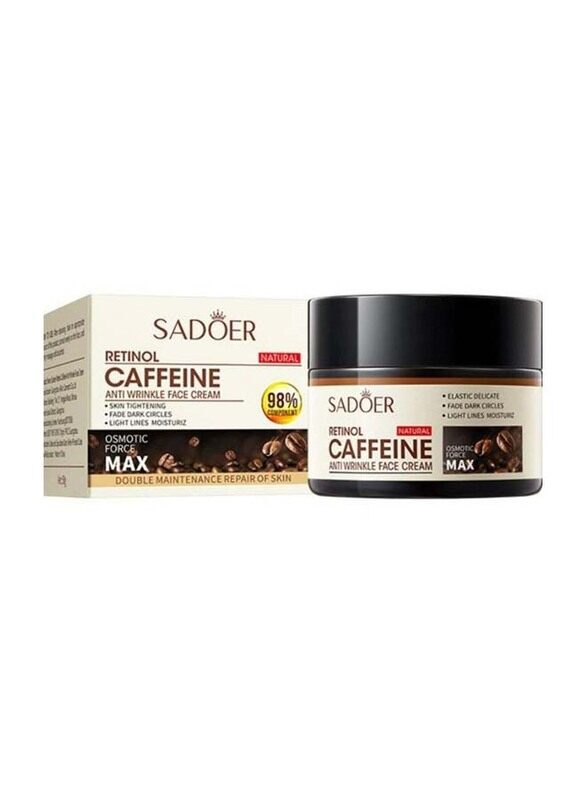 

Sadoer Retinol & Caffeine Anti Aging Face Cream, 50gm