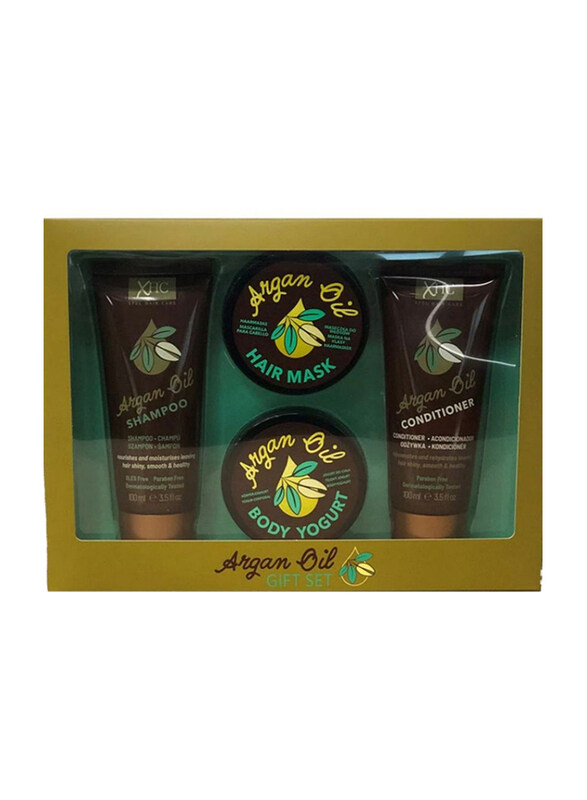 

XHC Argan Oil Gift Set for All Hair Types, 4 Piece