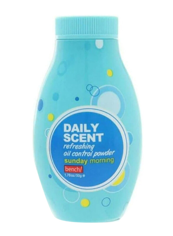 

Bench Daily Scent Sunday Morning Powder, 50gm, Blue