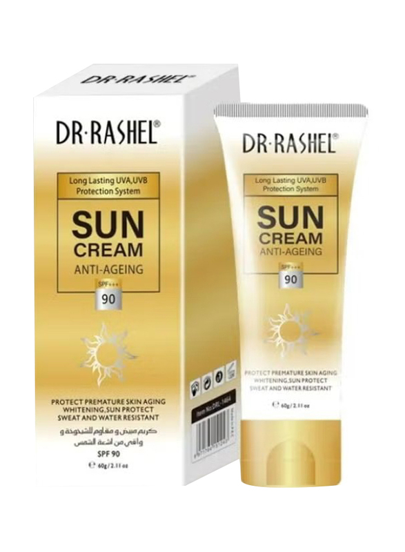 Dr. Rashel SPF90 Anti-Ageing & Whitening Sun Cream, 60gm