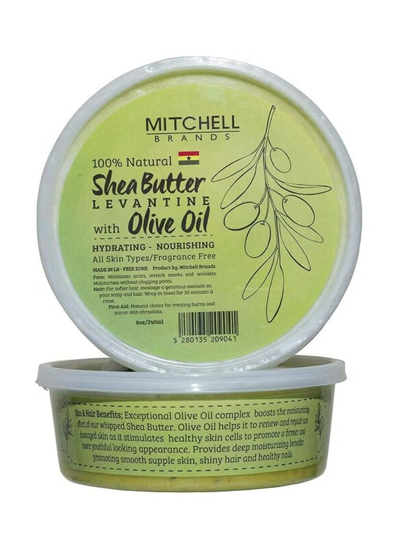 

Mitchell Brands 100% Natural Shea Butter Levantine With Olive Oil, 240ml