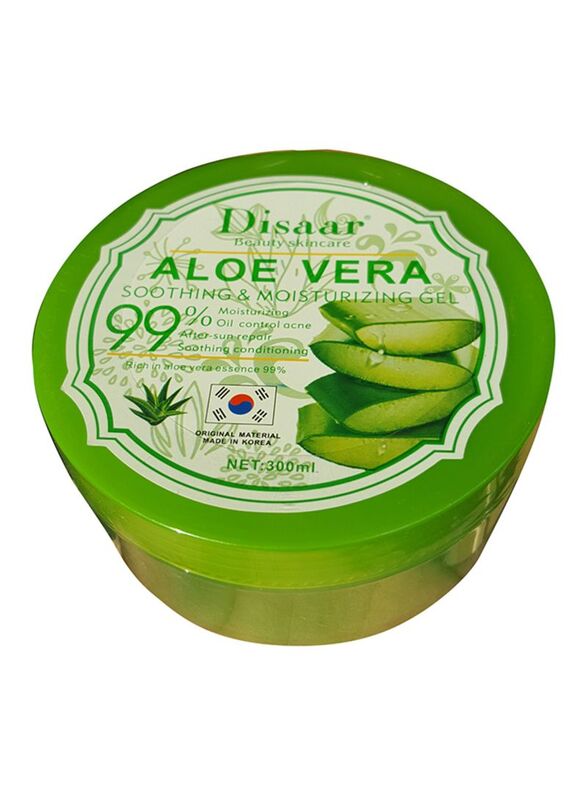 Disaar Aloe Vera Soothing and Moisturizing Gel, 300ml