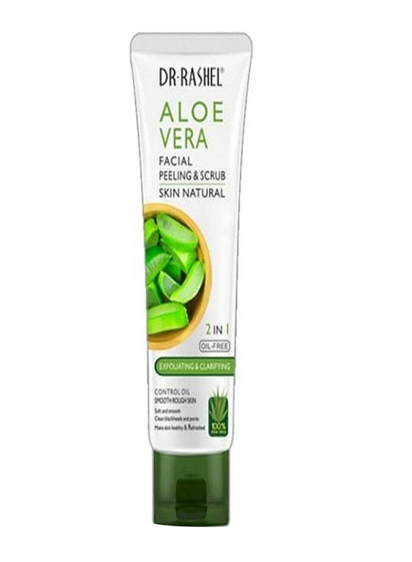 Dr. Rashel Aloe Vera 2 In 1 Facial Peeling & Scrub, 100gm