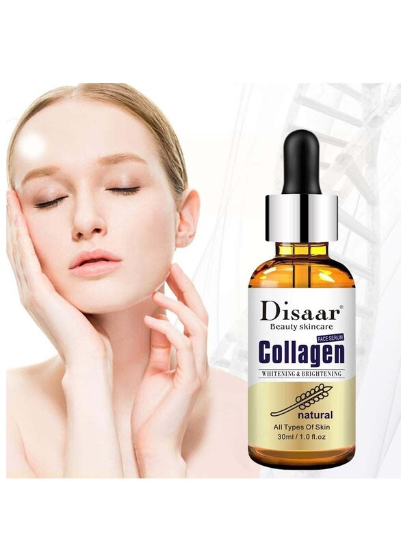 Disaar Natural Collagen Whitening & Moisturizing Face Serum, 2 x 30ml