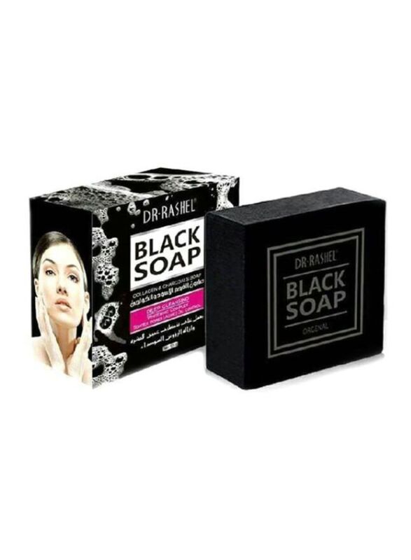 Dr Rashel Charcoal Black Soap, 100g