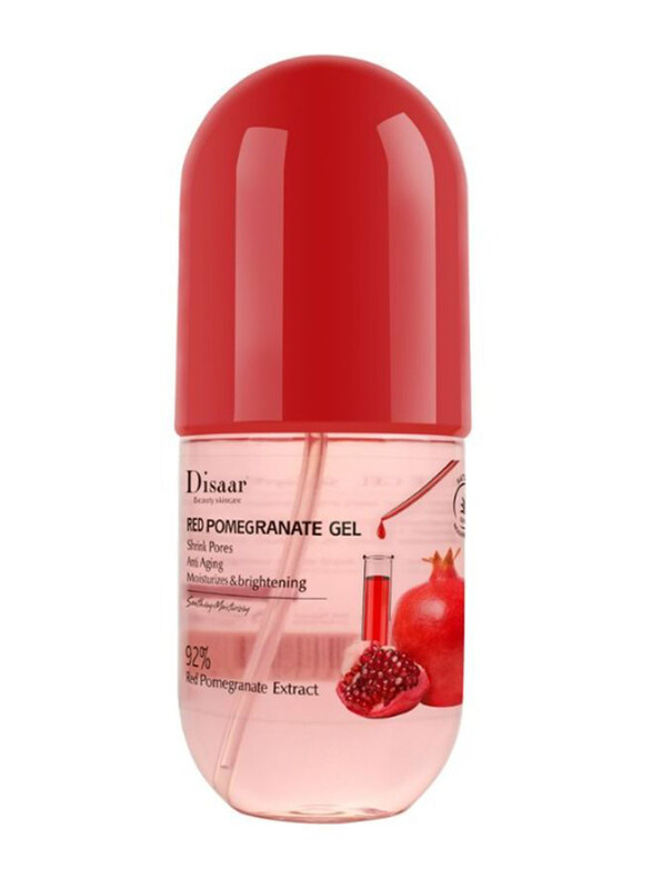 

Disaar 92% Red Pomegranate Organic Face Moisturizer Soothing Gel, 280ml