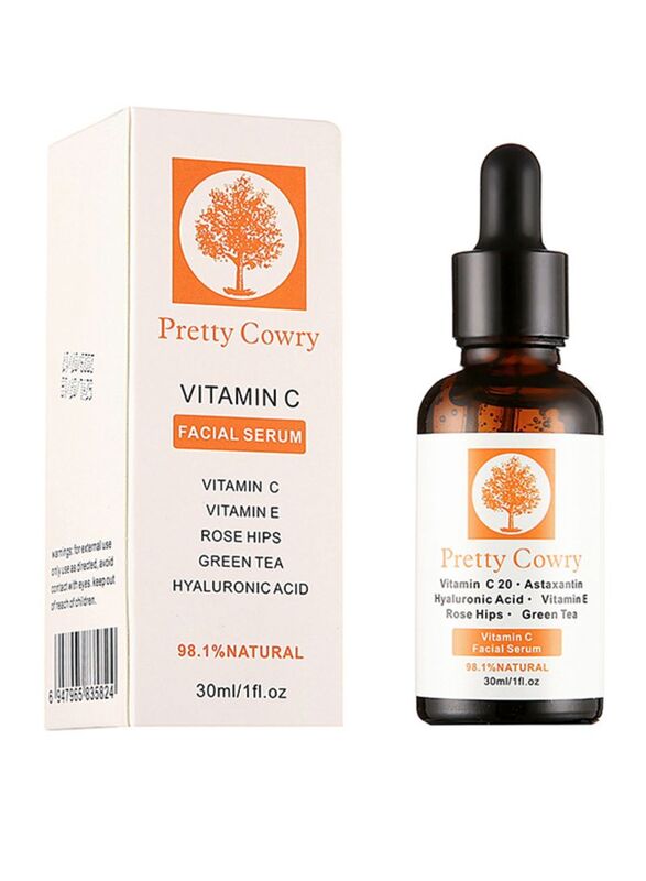 Pretty Cowry Vitamin C Facial Serum, 30ml