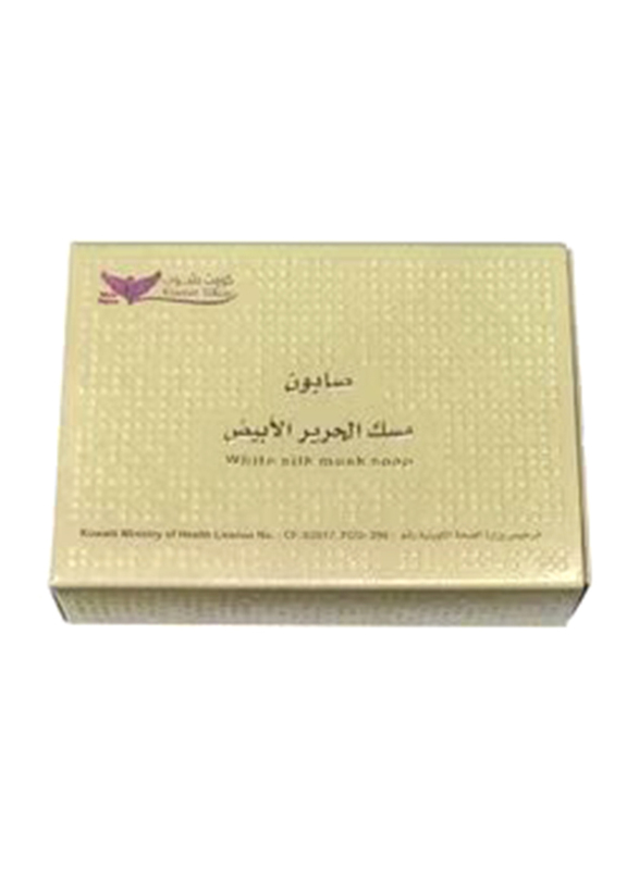 Kuwait Shop White Silk Musk Soap, 100g