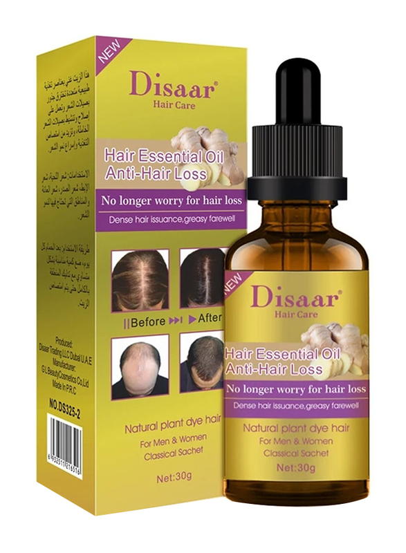 

Disaar Hair Care Essential Growth Oil Clear for Hair Fall Control, 30 gm