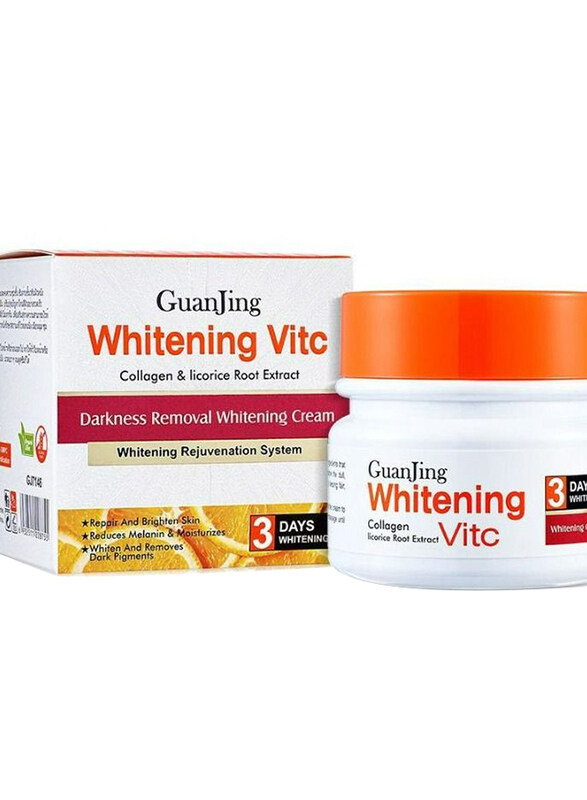 

Guanjing Whitening Vitc Darkness Removal Cream, 50gm