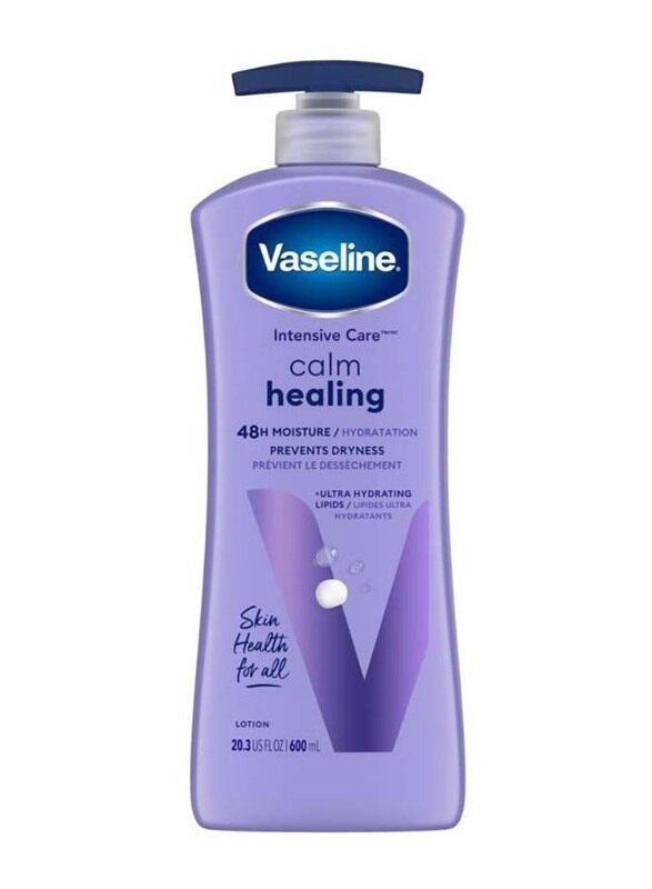 

Vaseline Sntensive Care 48H Moisture Ultra Hydrating Lipids Calm Healing Body Lotion, 600ml