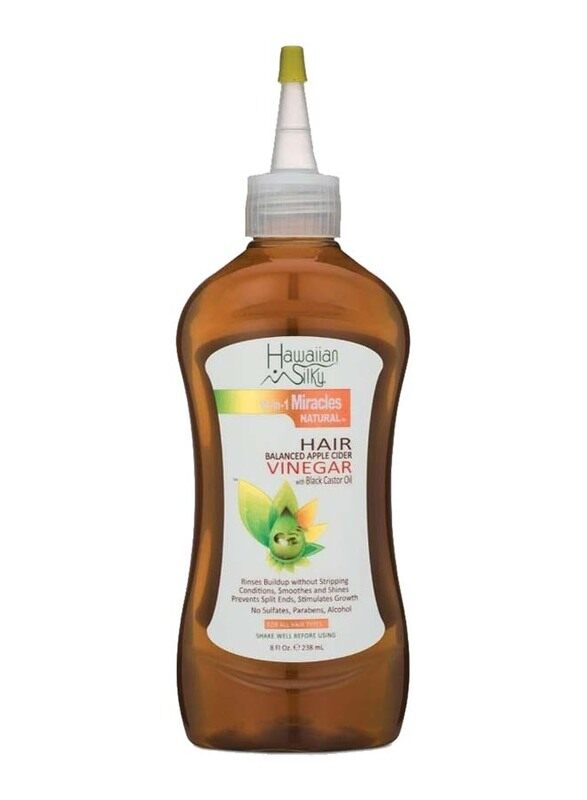 

Hawaiian Silky Apple Cider Vinegar Hair Balance with Black Castor Oil, 237ml