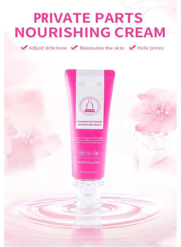 Dr Rashel pH-Balanced Feminine Whitening Nourishing Cream, 60gm