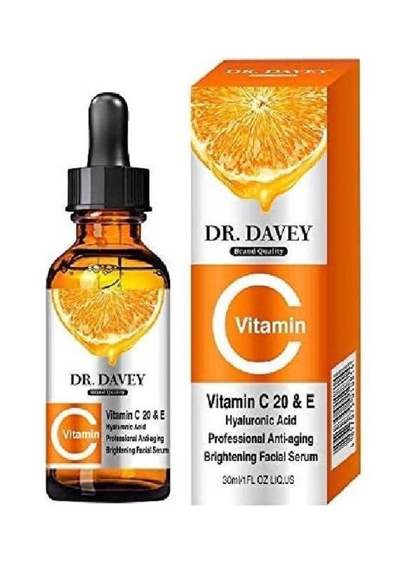 Dr. Davey Vitamin C Facial Serum, 30ml, 3 Pieces