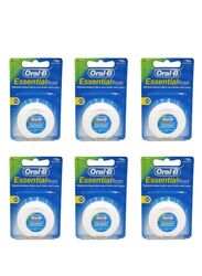 Oral B Dental Essential Floss, 6 Pieces x 50ml