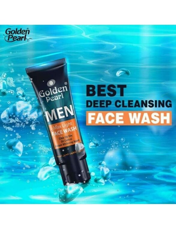 Golden Pearl Men's Face Wash, 150ml