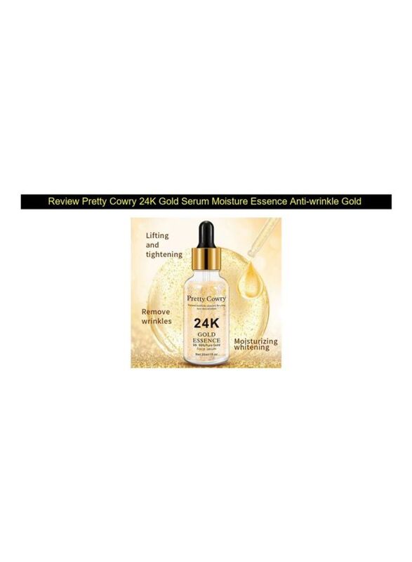 Pretty Cowry 24K Pure Gold Essence Face Serum, 30ml