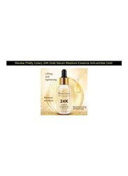 Pretty Cowry 24K Pure Gold Essence Face Serum, 30ml