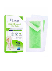 Disaar Argan Oil & shea Butter Hair Removal Wax Strip, 20 Strips