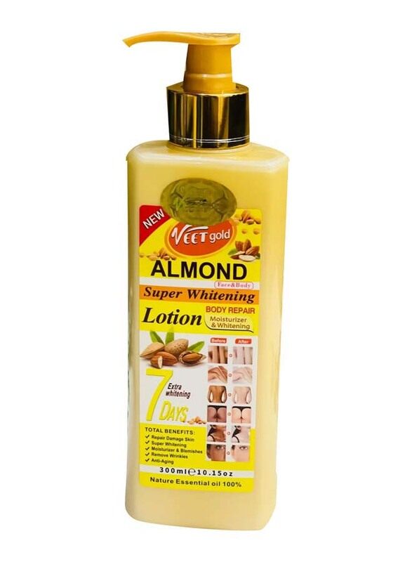

Veet Gold Almond Super Whitening Lotion, 300ml