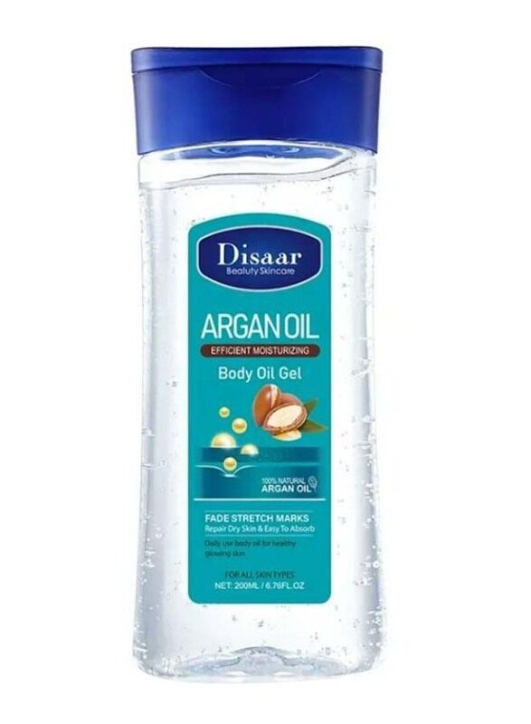 

Disaar Argan Oil Efficient Moisturizing Body Oil Gel, 200ml