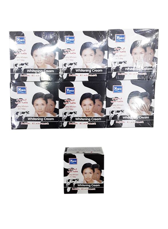 Yoko Whitening Cream, 6 Piece