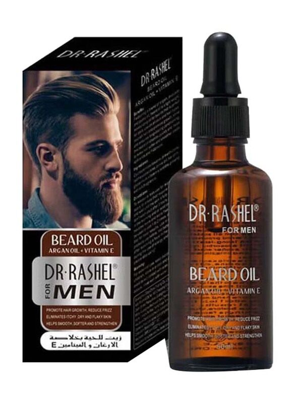 

Dr. Rashel Beard Oil with Argan Oil & Vitamin E, 50ml