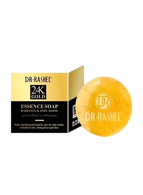 Dr Rashel 24K Gold Radiance & Anti-Aging Essence Soap, 100gm