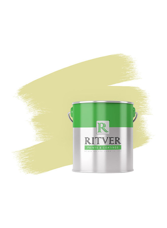 Ritver Premium Water-Based Wall Paint Emulsion, 3.6L, Tawny Beige 119
