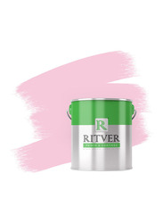Ritver Premium Water-Based Wall Paint Emulsion, 3.6L, Rosary 402