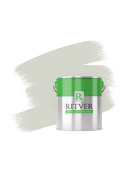 Ritver Premium Water-Based Wall Paint Emulsion, 3.6L, Calm Grey 105