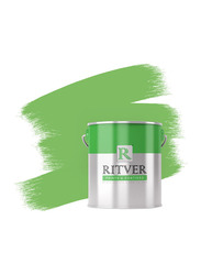 Ritver Premium Water-Based Wall Paint Emulsion, 3.6L, Avocado 607