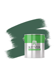 Ritver Premium Water-Based Wall Paint Emulsion, 3.6L, Evergreen 610