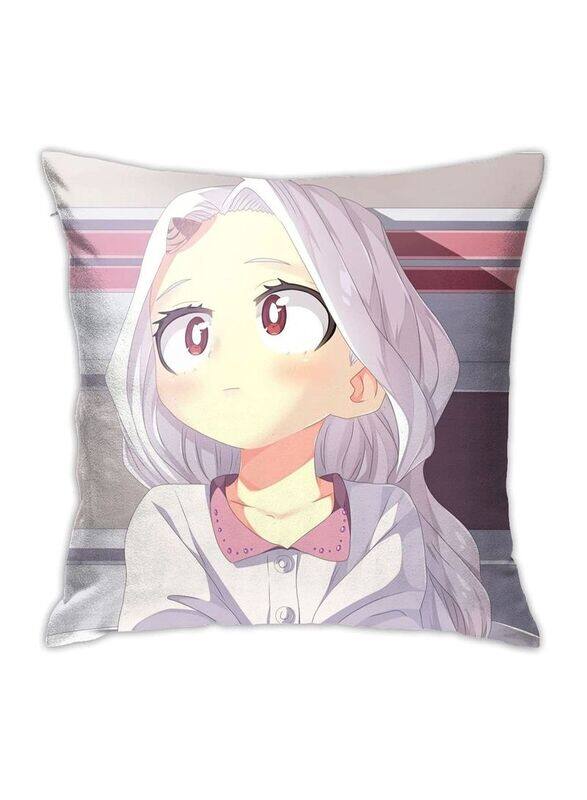 

Generic Popular Anime Anti-Shrink Throw Pillow Pink Girl Cushion Cover, Pink