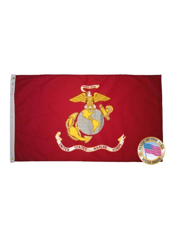 

Generic United States Marine Corps Flag, Red