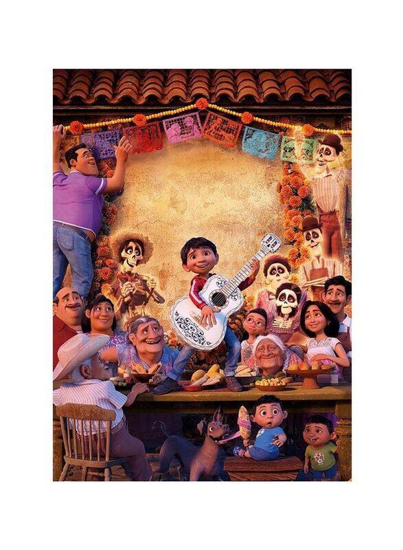 

Generic Cartoon Coco Movie Backdrop Children Birthday Party Banner, Multicolour