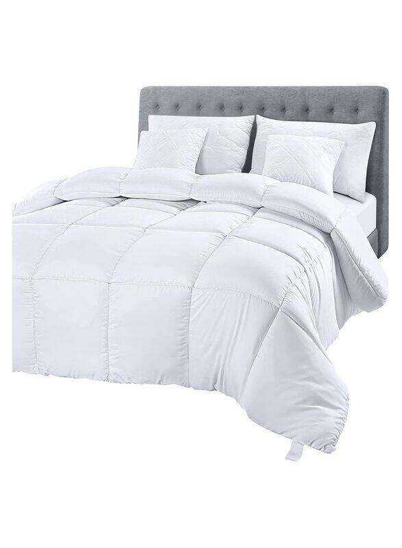 

Utopia Bedding Duvet Insert Quilted Comforter, White