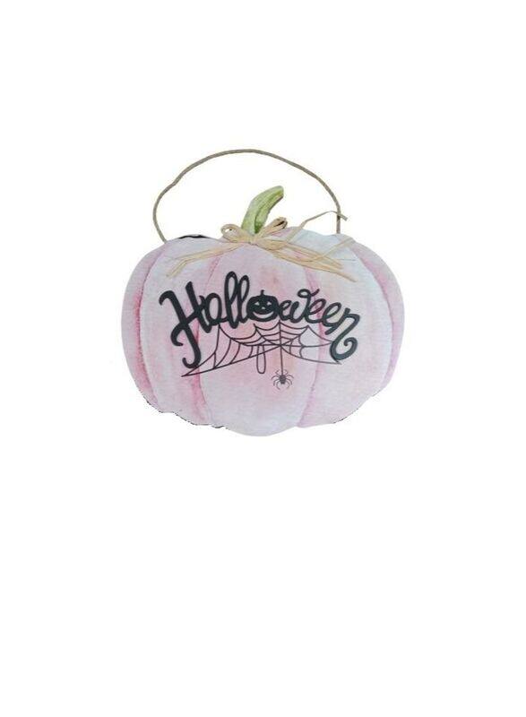 

Generic Halloween Hanging Pumpkin Decor, White/Black