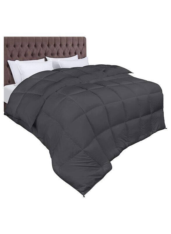 

Utopia Bedding Utopia 100% Microfiber Bedding Duvet, Grey