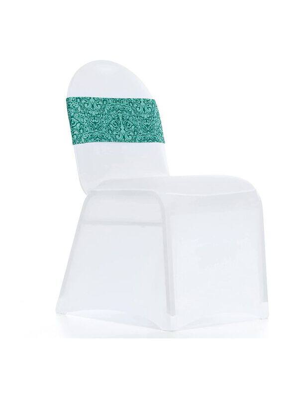 

Generic Wedding Sash Covers for Chairs, 20 Pieces, Green