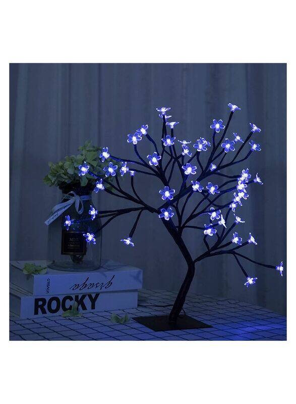 

Generic LED Cherry Blossom Bonsai Tree Decorative Light, Black