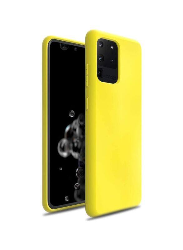 

Unspecified Samsung Galaxy S20 Ultra Silicone Mobile Phone Case Cover, Yellow