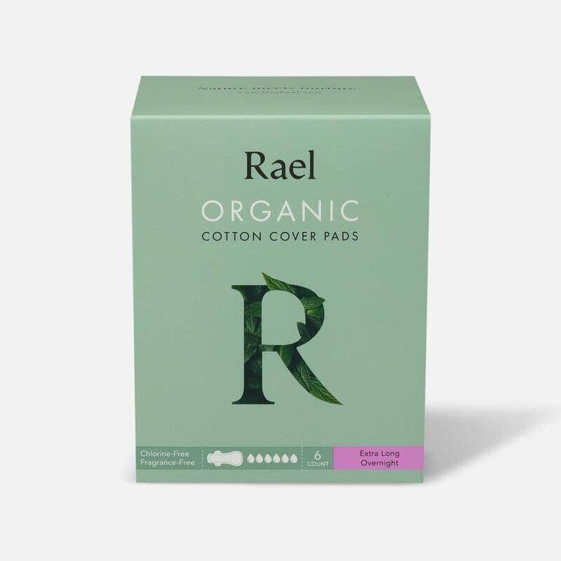 

Rael Organic Cotton Cover Pads - Extra Long Overnight