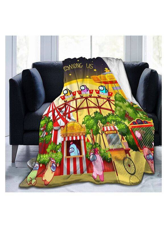 

Generic Flannel Fleece Throw Blanket, Multicolour