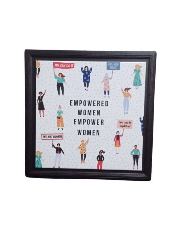 

Generic Empowered Woman Framed Poster, Black