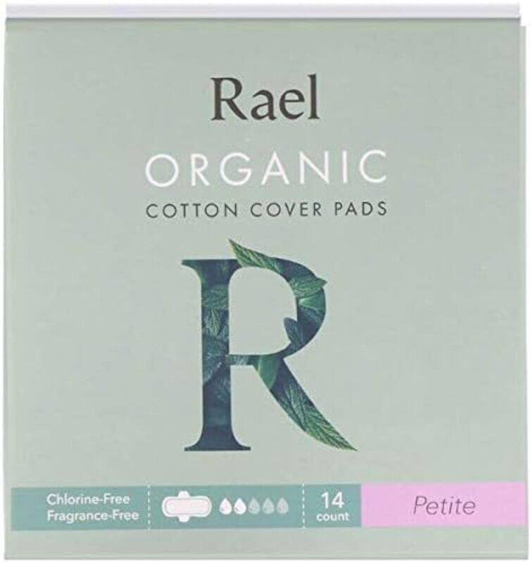 

Rael Organic Cotton Cover Pads, Petite, 14 Pads