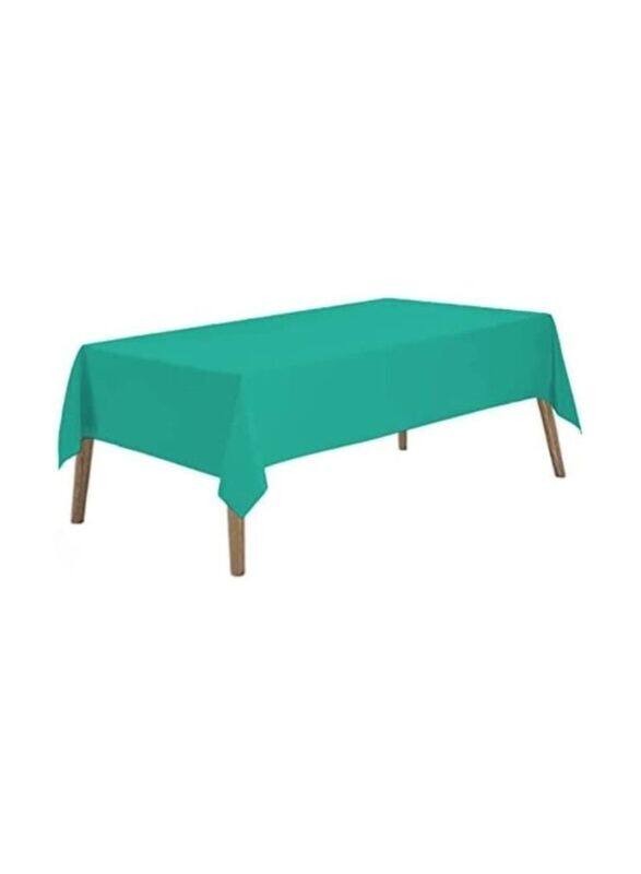 

Generic Reusable Plastic Table Cloth Slipcover, 54 x 108-inch, Green