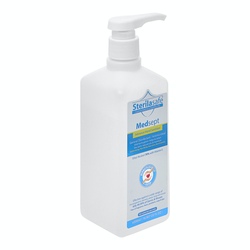 Sterilasafe MedSept Advanced Hand Sanitizer Ethanol Alcohol Refreshing gel 70%,with Vitamin EGeneral disinfectant /antimicrobial ,Personal Hygiene,500 ML