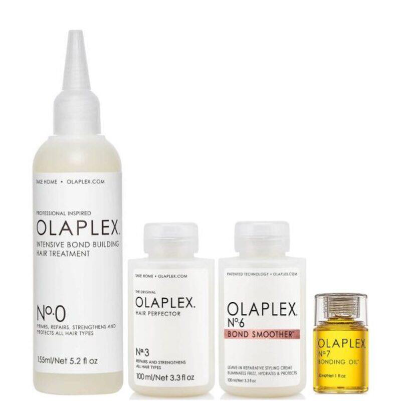 

Olaplex set No.0 + No.3 + No.6 + No.7